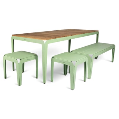 manufactum Hocker Bended Stool RAL 6021 Blassgrün Bis zu 50% Rabatt