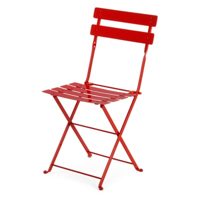 manufactum Klappstuhl Stahl Rot