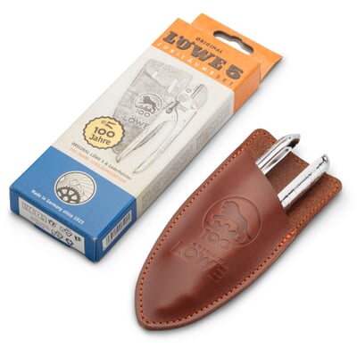 manufactum Löwe Ambossschere klein mit Lederholster Rabatte dieses Monats