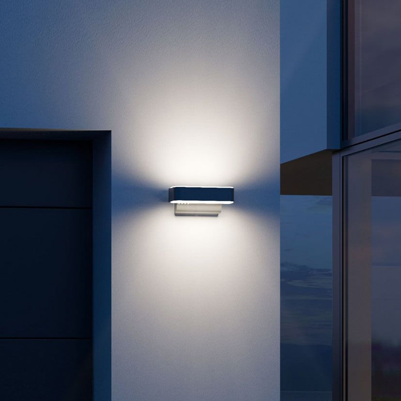 lampenwelt STEINEL L 810 SC LED-Sensor-Wandleuchte anthrazit Sonderangebote