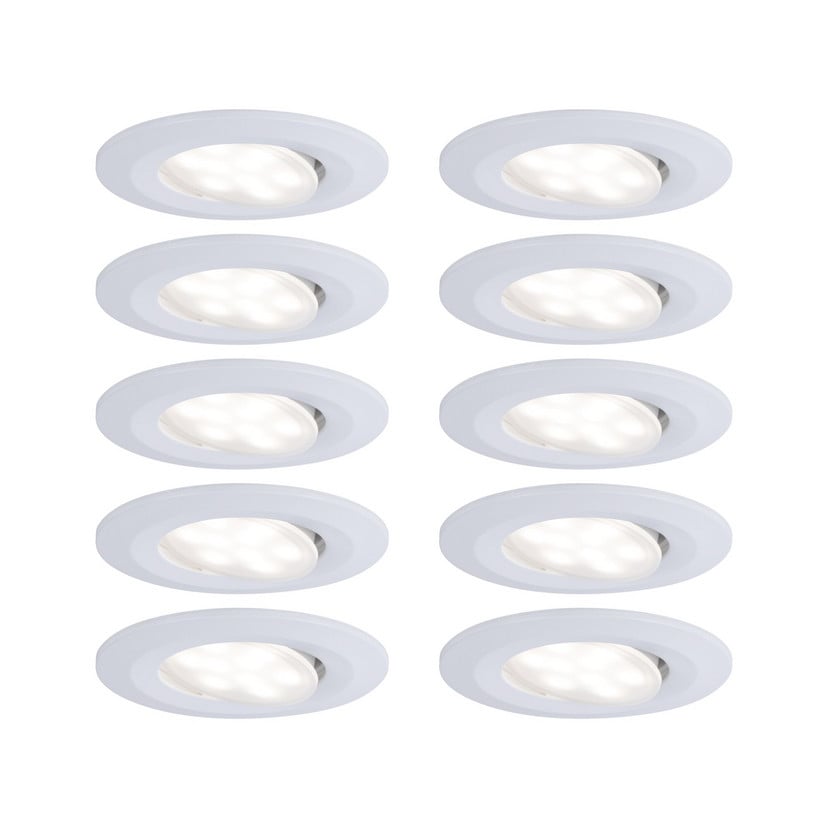 lampenwelt Paulmann Calla schwenkbar dim Ø 9cm 827 10er weiß Wochenangebot