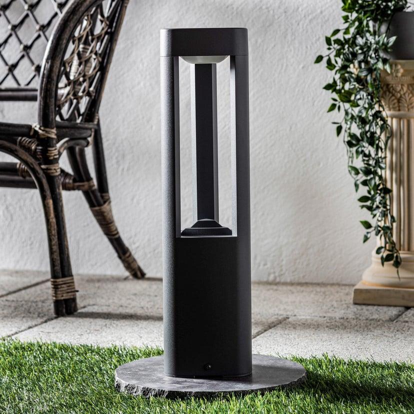 lampenwelt Lucande LED-Sockellampe Pirron 50 cm dreieckig IP54 Black Friday Preise