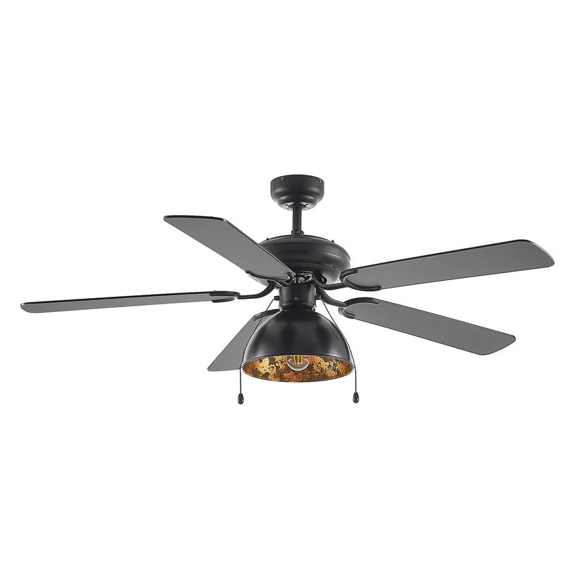 lampenwelt Lucande Deckenventilator mit Licht Shamoian leise Ø 130 cm Blitzverkäufe
