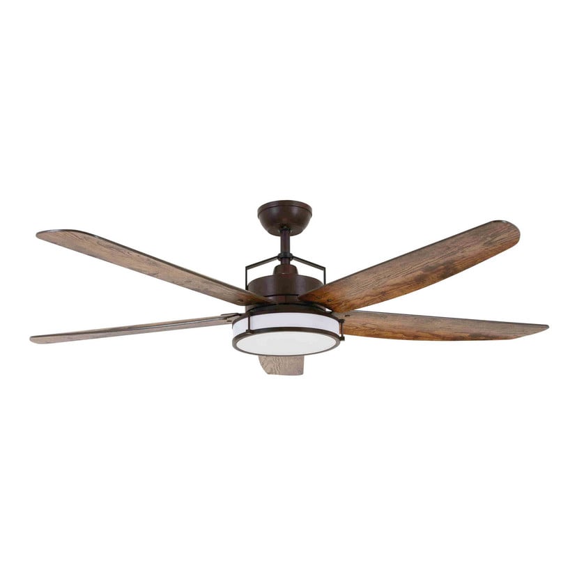 lampenwelt Beacon Deckenventilator mit Licht Louisville bronze leise Limitierter Zeitrabatt