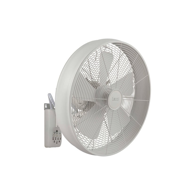 lampenwelt Beacon Wandventilator Breeze weiß Ø 41 cm leise Tiefpreis