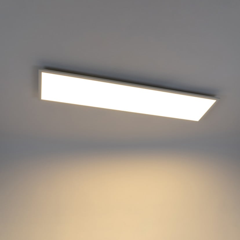 lampenwelt Lindby LED-Panel Luay 120 x 30 cm CCT Remote dimmbar Bis zu 50% Rabatt