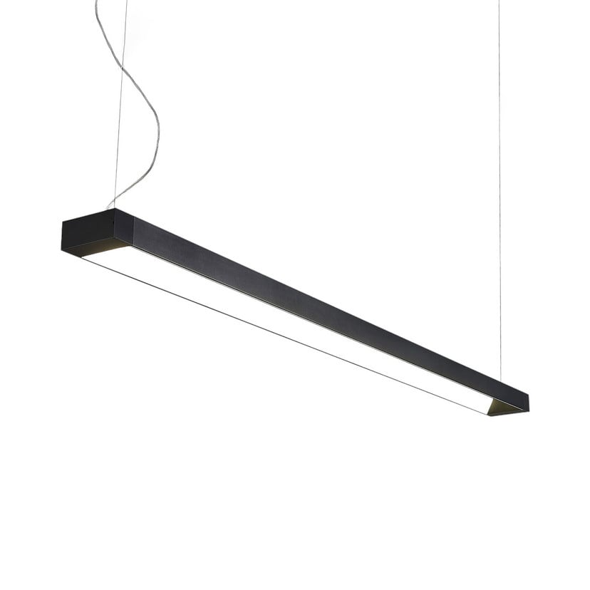lampenwelt Arcchio LED-Pendellampe Cuna schwarz 162cm Metall 50% Rabatt mit kostenlosem Versand