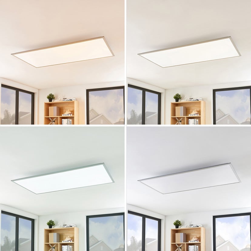 lampenwelt Lindby LED-Panel Stenley CCT 120 cm x 60 cm dimmbar Begrenzt auf 3 Tage