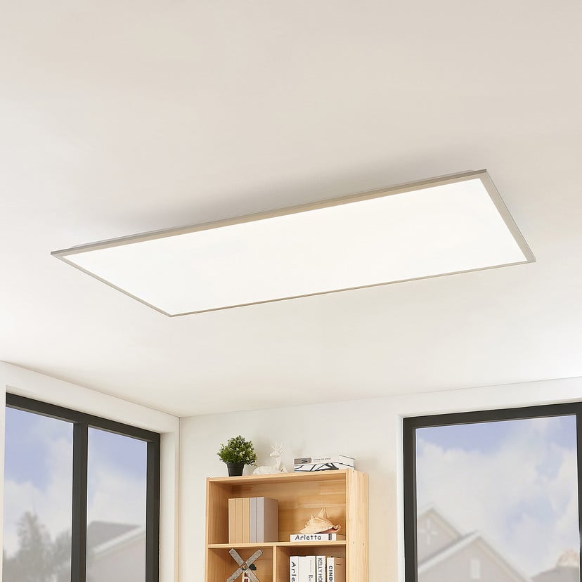 lampenwelt Lindby LED-Panel Stenley CCT 120 cm x 60 cm dimmbar Begrenzt auf 3 Tage