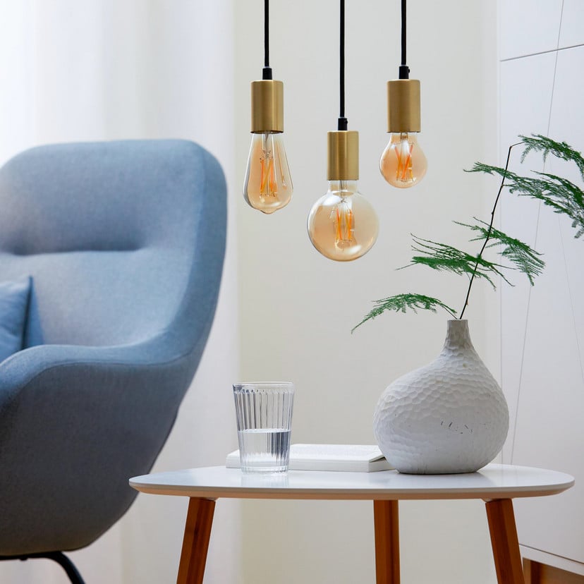 lampenwelt WiZ A60 LED-Lampe Wi-Fi E27 7W amber CCT Vatertagsangebot
