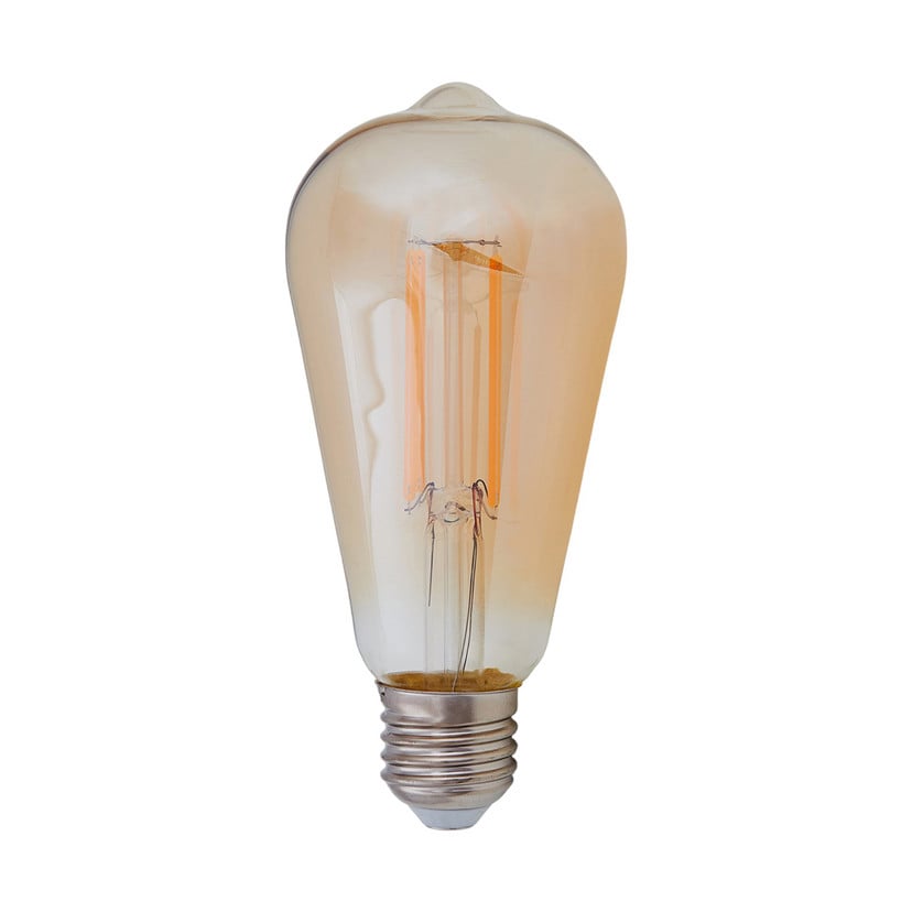 lampenwelt Lindby LED-Leuchtmittel Rustika E27 6W amber 1.800 K Tiefpreis