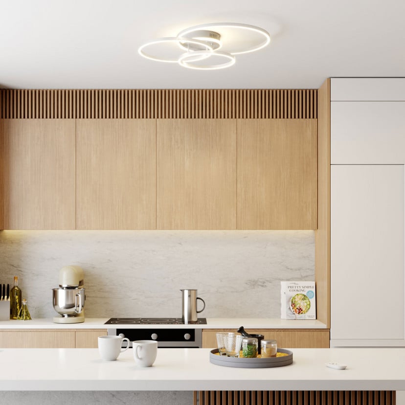 lampenwelt Lindby Smart LED-Deckenleuchte Tula Fernbedienung Tuya CCT Discount Store für neue Produkte