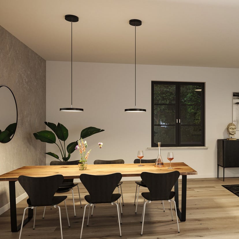 lampenwelt Paulmann Hildor LED-Pendelleuchte Zigbee schwarz Nur noch ein Tag übrig
