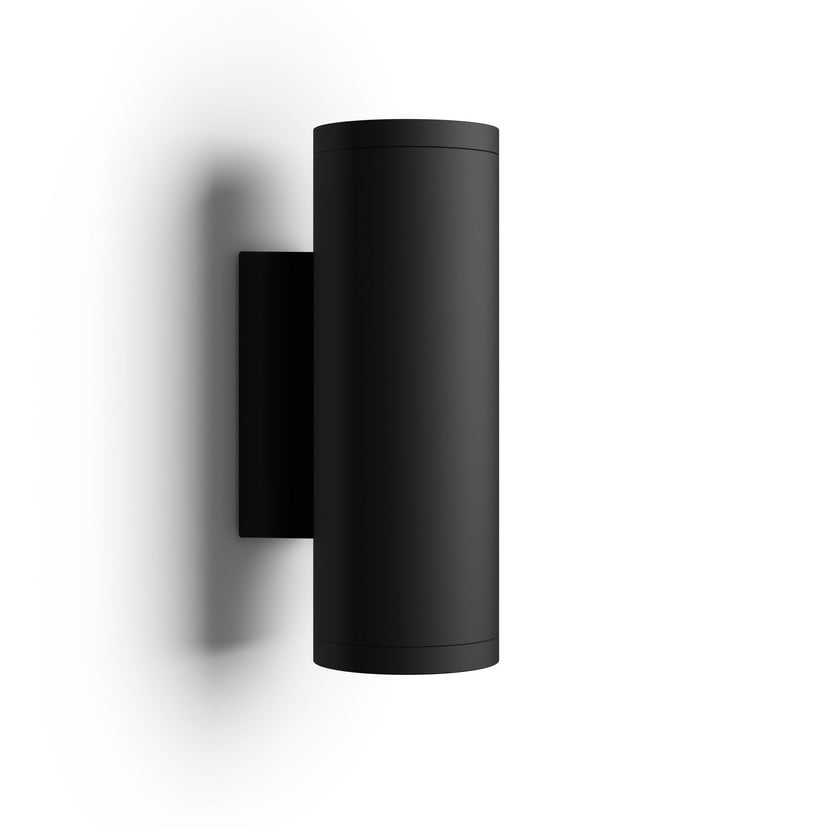 lampenwelt Philips Hue WACA Appear LED-Außenwandlampe schwarz 50% Rabatt für begrenzte Zeit