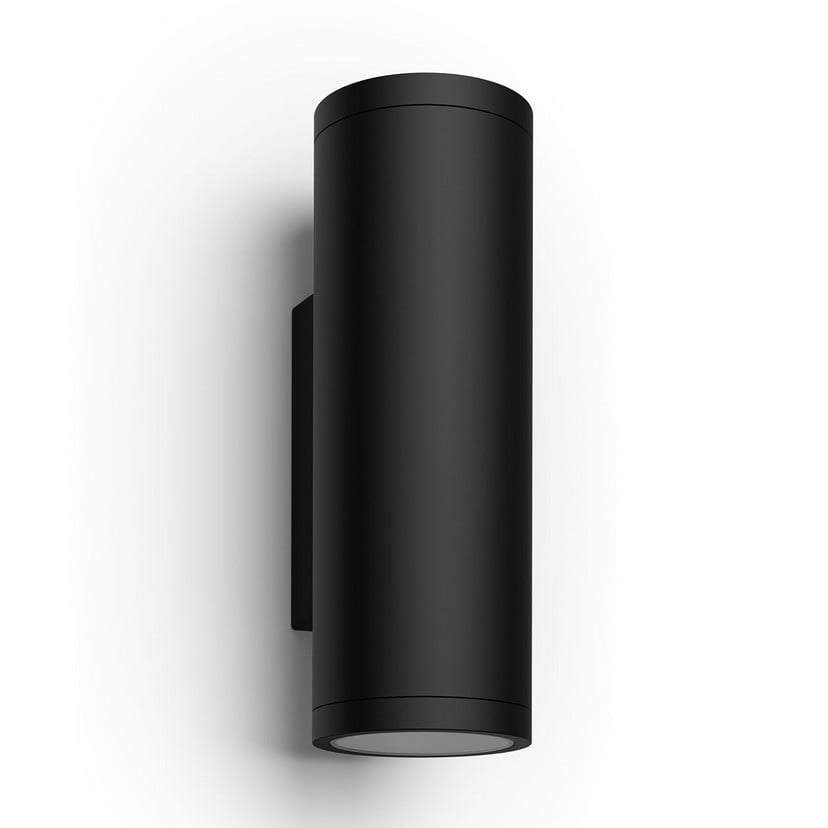lampenwelt Philips Hue WACA Appear LED-Außenwandlampe schwarz 50% Rabatt für begrenzte Zeit