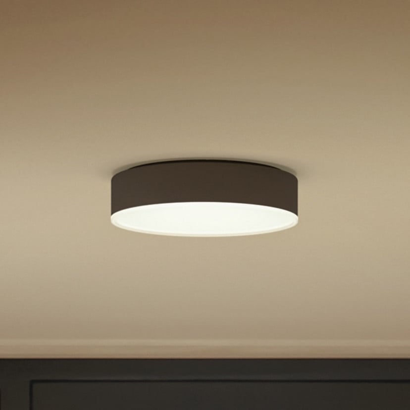 lampenwelt Philips Hue Enrave LED-Deckenlampe 26 1cm schwarz Weihnachtsangebot