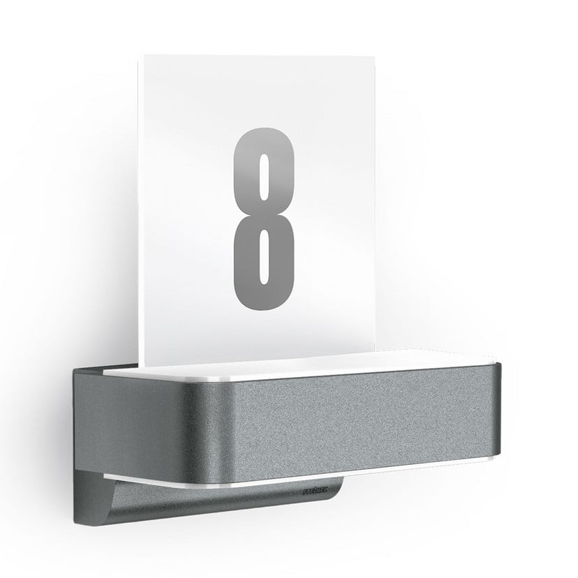 lampenwelt STEINEL L 820 SC LED-Sensor-Wandleuchte anthrazit Osterangebot