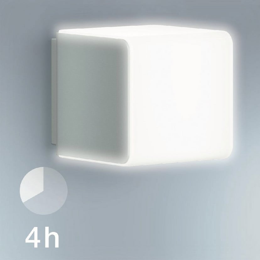 lampenwelt STEINEL L 830 SC Sensor-Außenwandleuchte silber Jubiläumsangebot