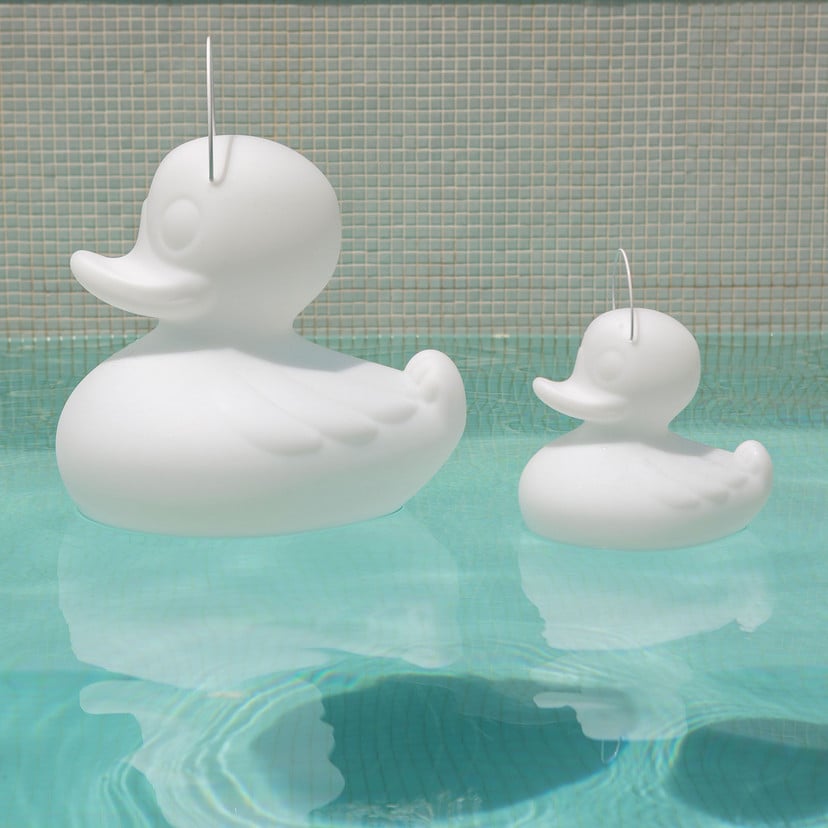 lampenwelt LED-Designleuchte DUCK-DUCK S für außen in Weiß Tägliche Deals