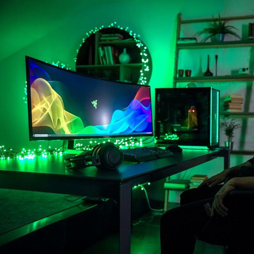 lampenwelt Lichterkette Twinkly RGB schwarz 400-flammig 32m Begrenzte Freigabe