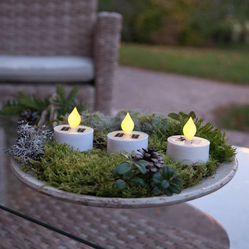 lampenwelt Solar-LED-Licht Saul 3er-Set Neueste Stile