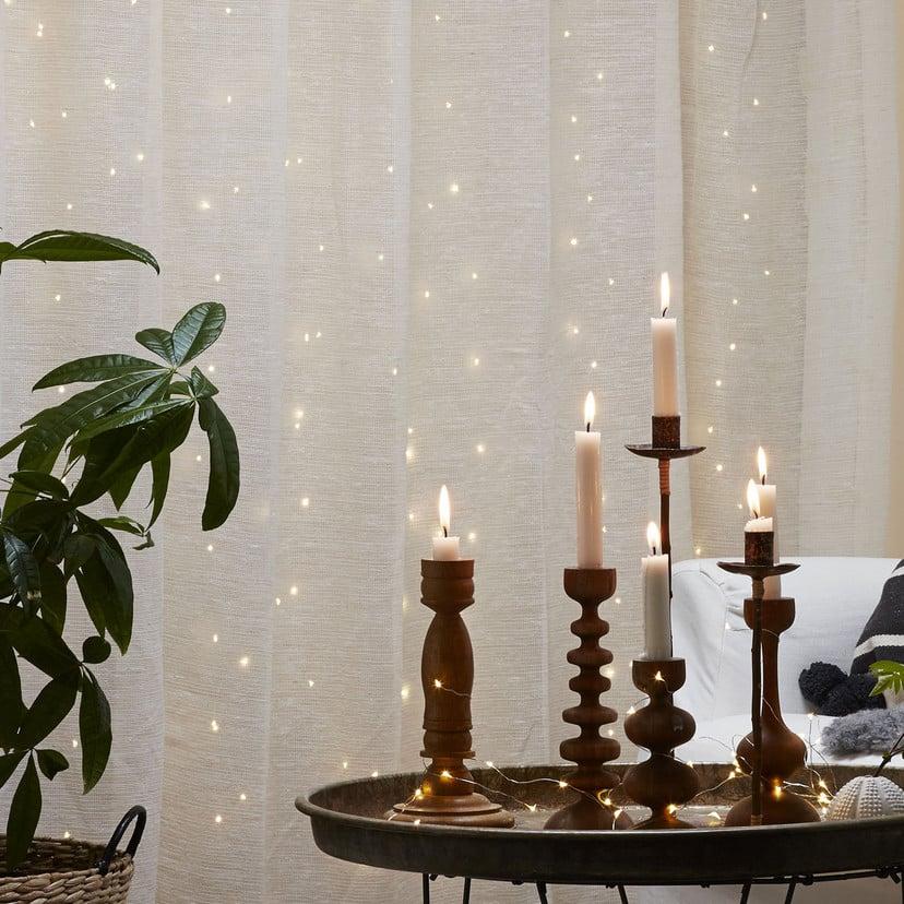lampenwelt LED-Lichtervorhang Dew Drops Höhe 100 cm Bis zu 50% Rabatt
