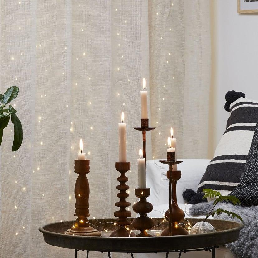 lampenwelt LED-Lichtervorhang Dew Drops Höhe 100 cm Bis zu 50% Rabatt