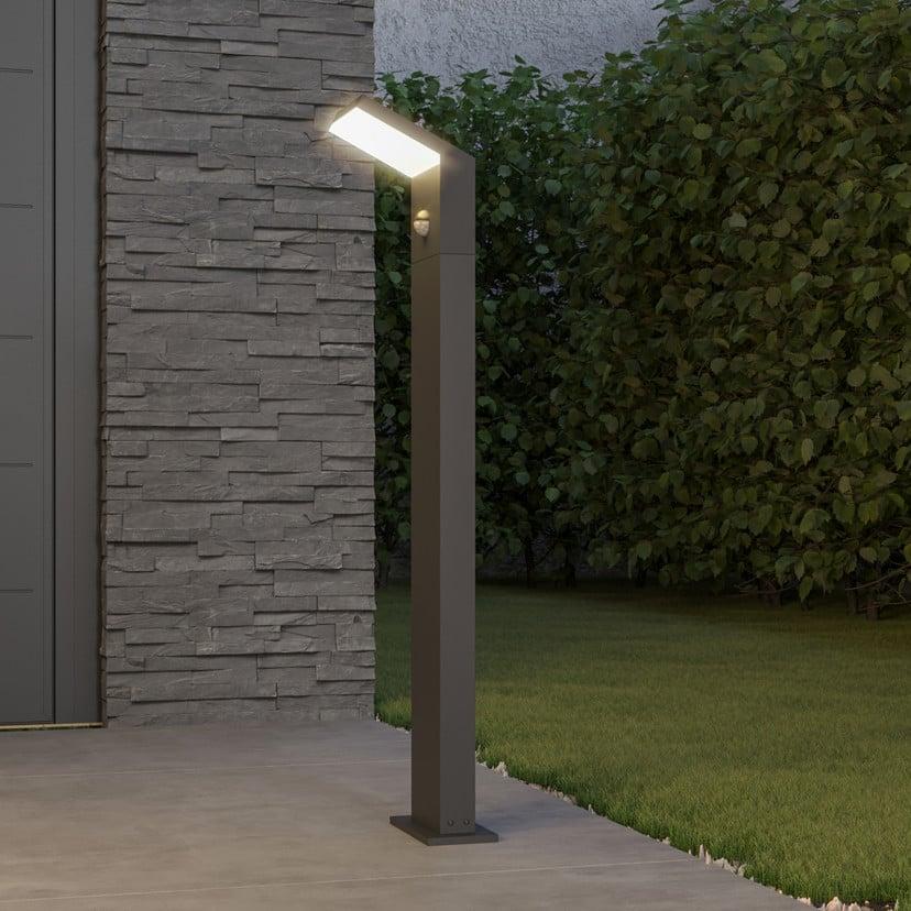 lampenwelt Arcchio LED-Wegeleuchte Yolena Sensor 100cm anthrazit Sonderangebot