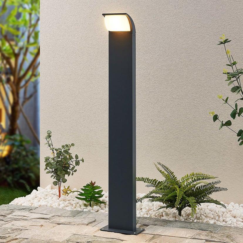 lampenwelt Lucande LED-Wegeleuchte Tinna 80 cm anthrazit IP65 Bestseller
