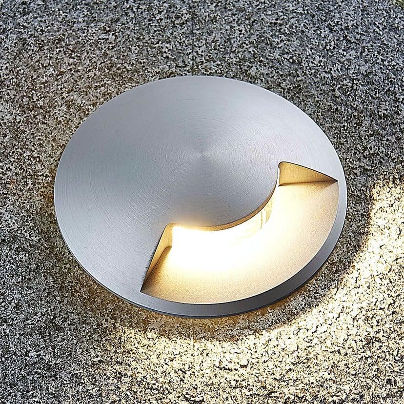 lampenwelt Lucande Bodeneinbauleuchte Milara 1-flg. 9 cm IP67 GU10 Kauf eins, bekomm eins gratis