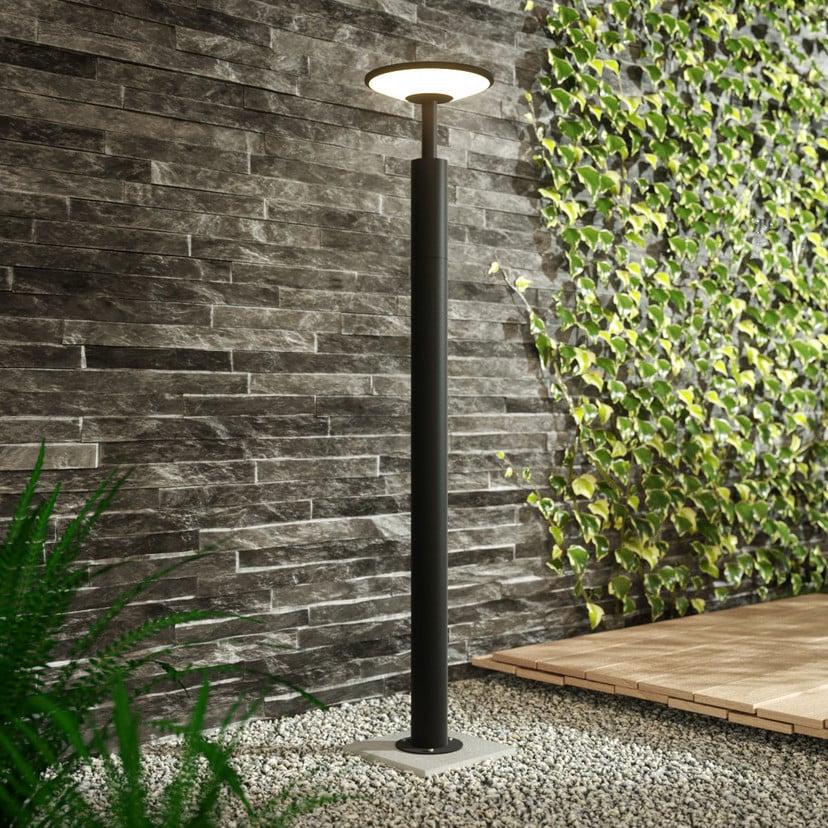 lampenwelt Lucande LED-Wegeleuchte Fenia 100 cm anthrazit IP65 Begrenzte Freigabe