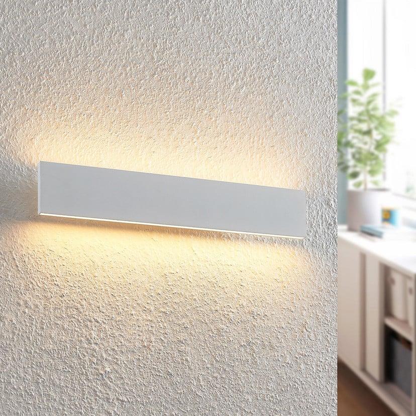 lampenwelt Lindby LED-Wandleuchte Ignazia 47 cm weiß Metall up/down Bis zu 55% Rabatt