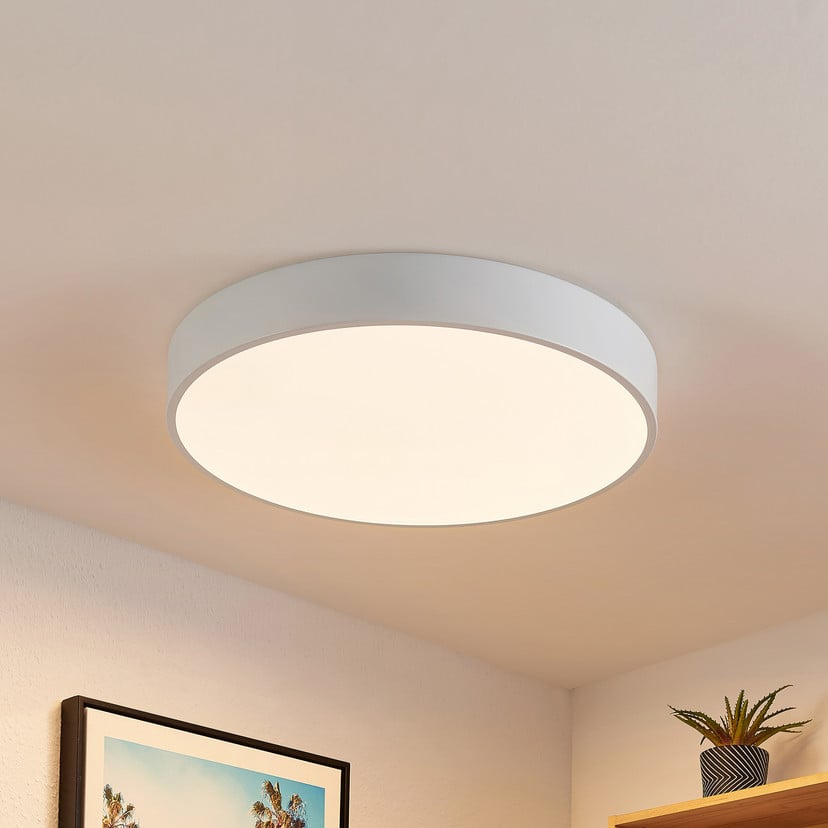 lampenwelt Lindby LED-Deckenleuchte Simera Ø 50cm weiß dimmbar Discount Store für neue Produkte