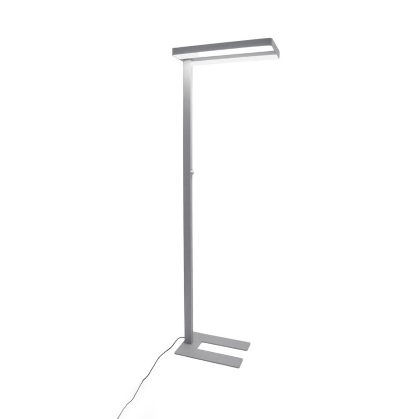 lampenwelt Arcchio LED-Stehleuchte Logan Neo silber 8.000 lm dimmbar Im Verkauf