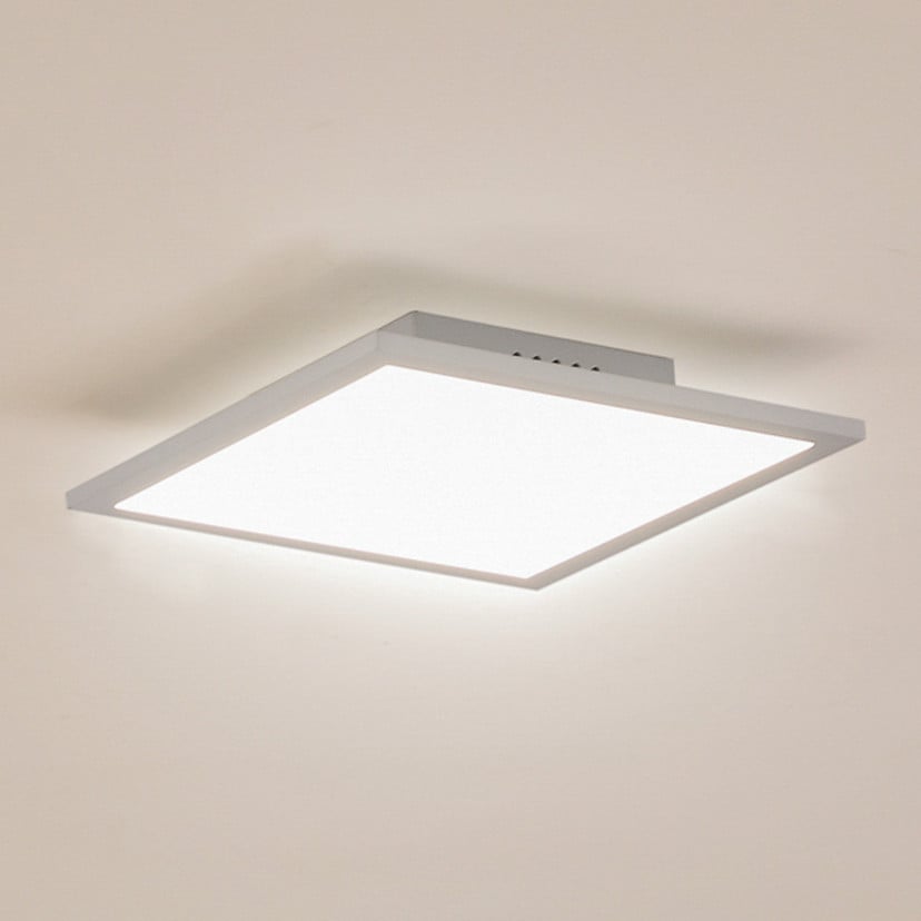 lampenwelt Lindby LED-Panel Enhife weiß 30 x 30 cm Metall 4.000 K zollfrei