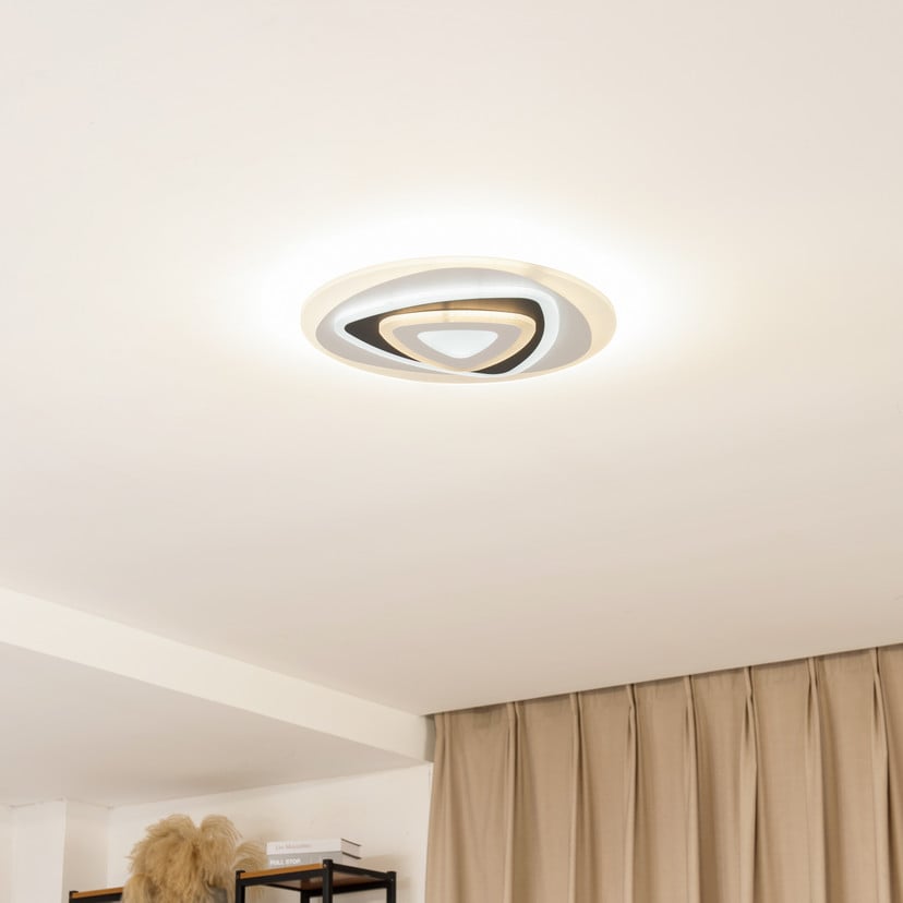lampenwelt Lindby LED-Deckenleuchte Rebeka Ø 50 cm CCT Fernbedienung Angebote