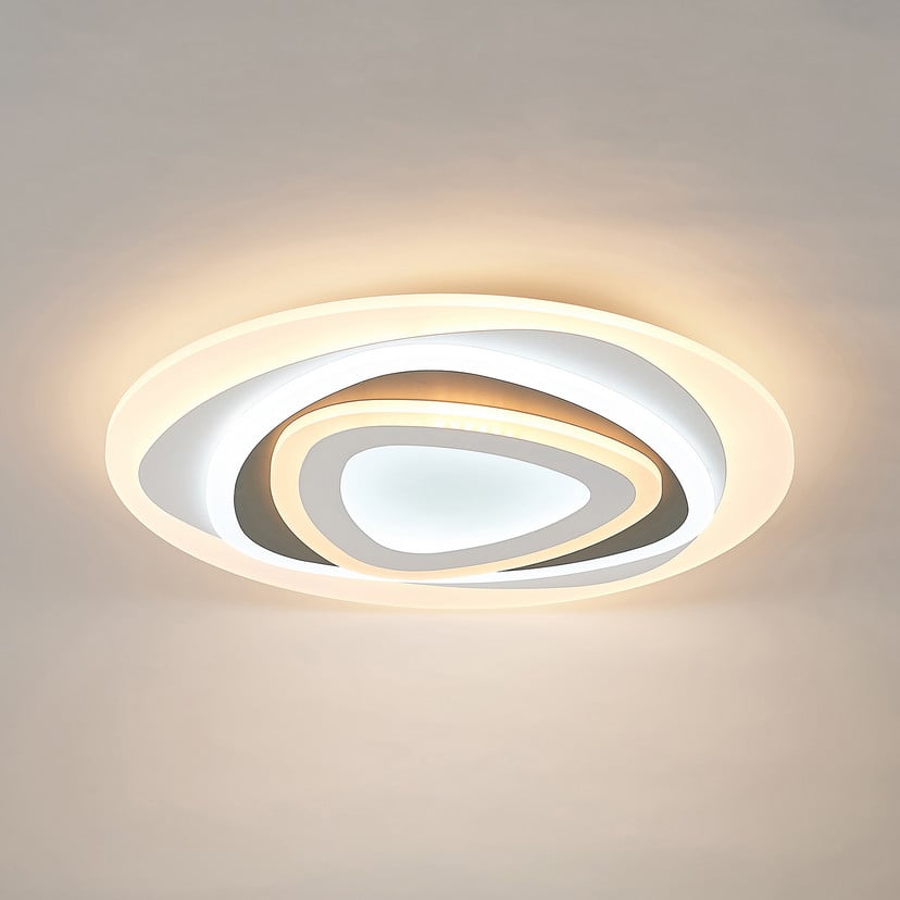 lampenwelt Lindby LED-Deckenleuchte Rebeka Ø 50 cm CCT Fernbedienung Angebote