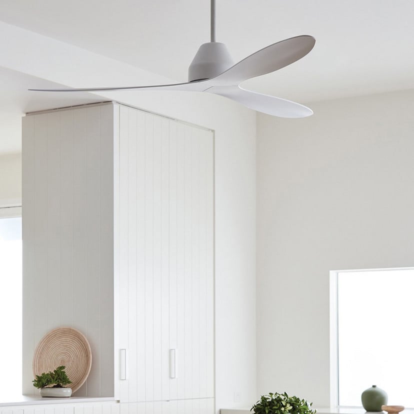 lampenwelt Beacon Deckenventilator Whitehaven weiß DC leise 142 cm Versandkostenfrei