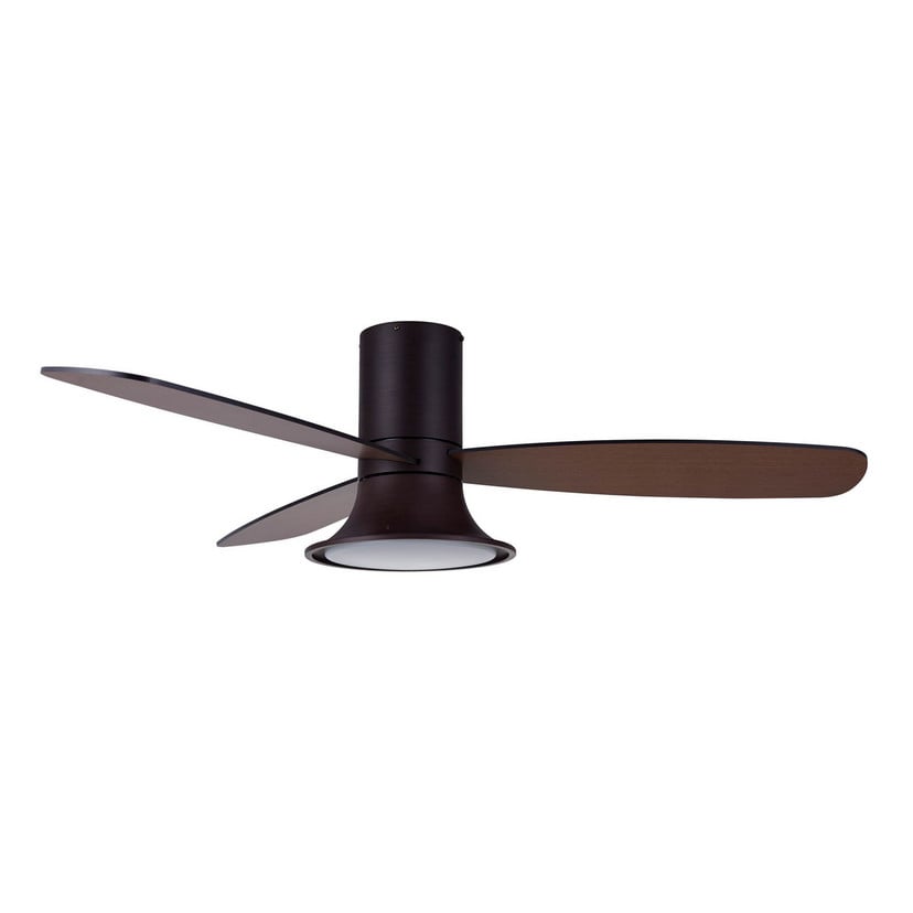 lampenwelt Beacon Deckenventilator mit Licht Flusso bronzefarben leise Top Angebot