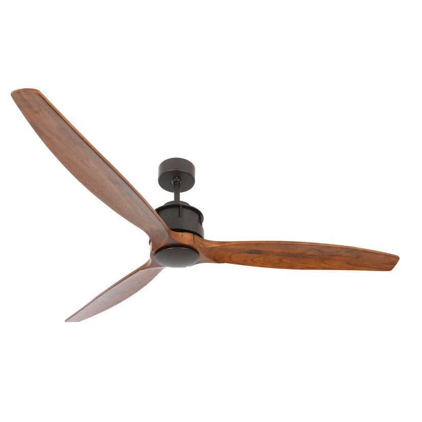 lampenwelt Beacon Deckenventilator Airfusion Akmani koa/bronze leise Bestseller