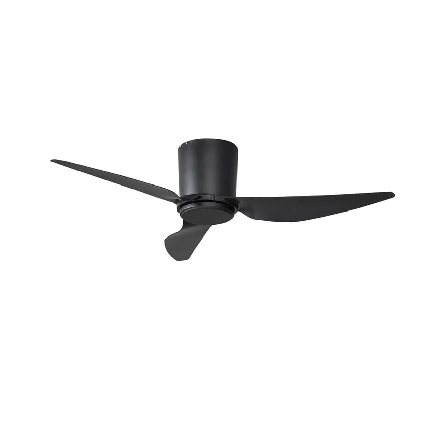 lampenwelt Lindby Deckenventilator Aulo schwarz DC leise Ø 123 cm Räumungsverkauf