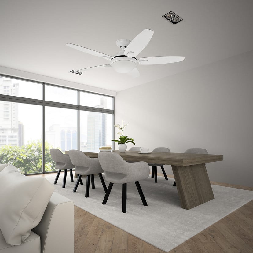 lampenwelt Hunter Contempo - Deckenventilator mit Licht JETZT KAUFEN