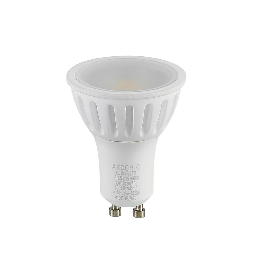 lampenwelt Arcchio LED-Reflektor GU10 100° 7W 2.700K dimmbar Clearance-Verkauf