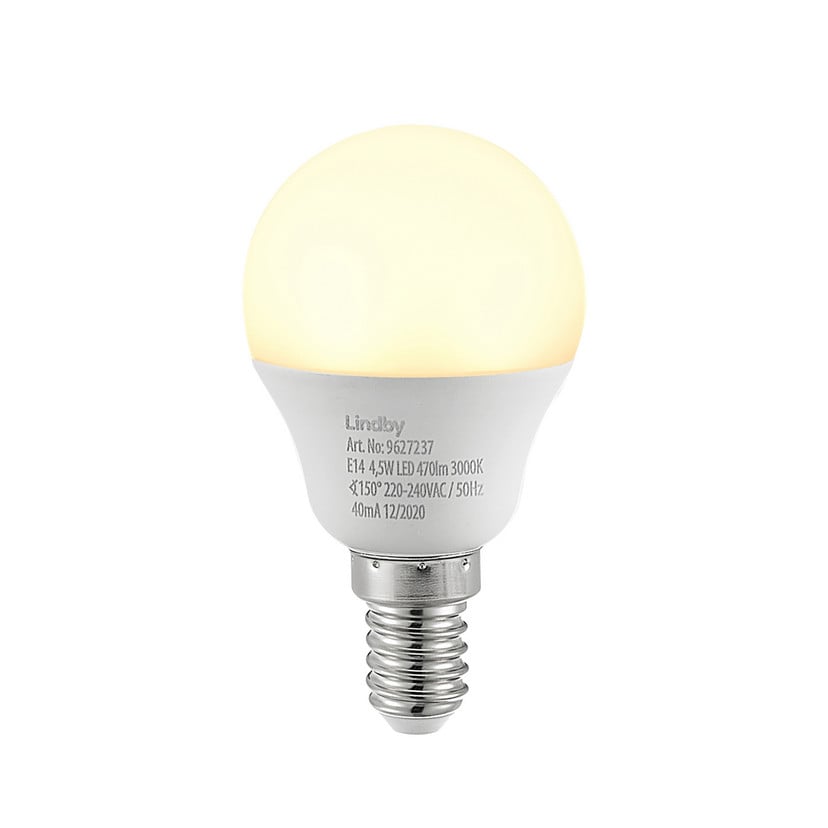 lampenwelt Lindby LED-Lampe E14 G45 4 5W 3.000K opal 3er-Set Angebote