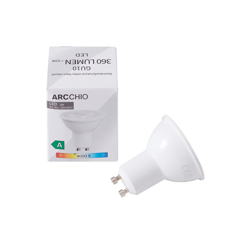 lampenwelt Arcchio LED-Leuchtmittel GU10 2W 4000K 360 Lumen Blitzverkäufe