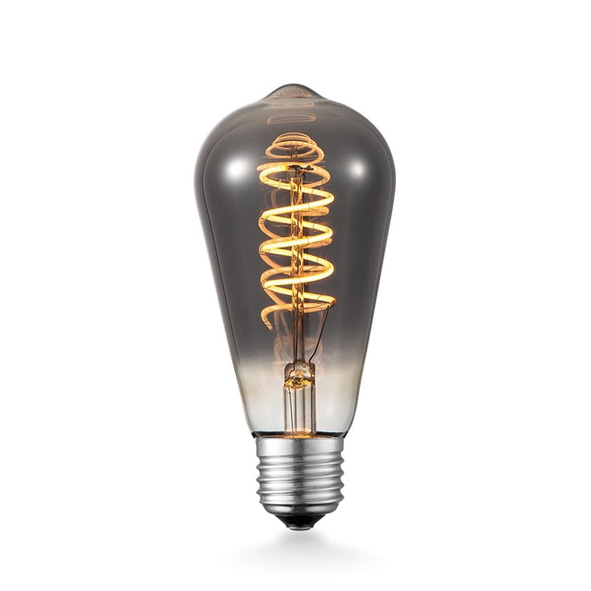 lampenwelt Lucande LED-Lampe E27 ST64 4W 1.800K dimmbar titan Günstig kaufen