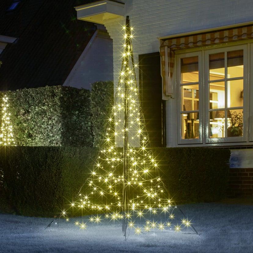 lampenwelt Fairybell Mast-Weihnachtsbaum 240 blink-LED 200cm Saisonale Angebote