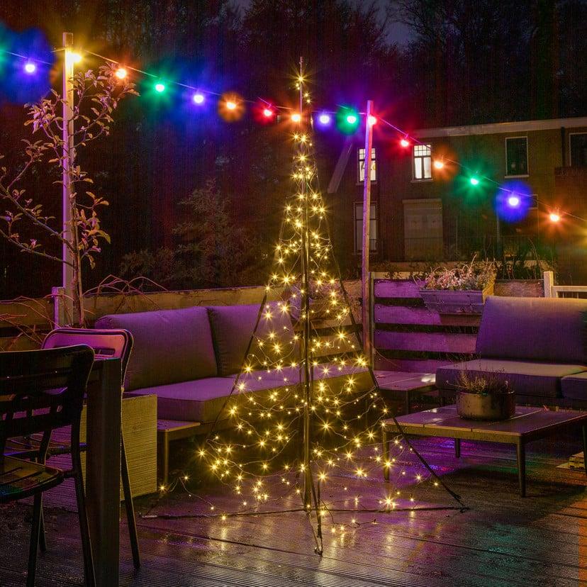 lampenwelt Fairybell Mast-Weihnachtsbaum 240 blink-LED 200cm Saisonale Angebote