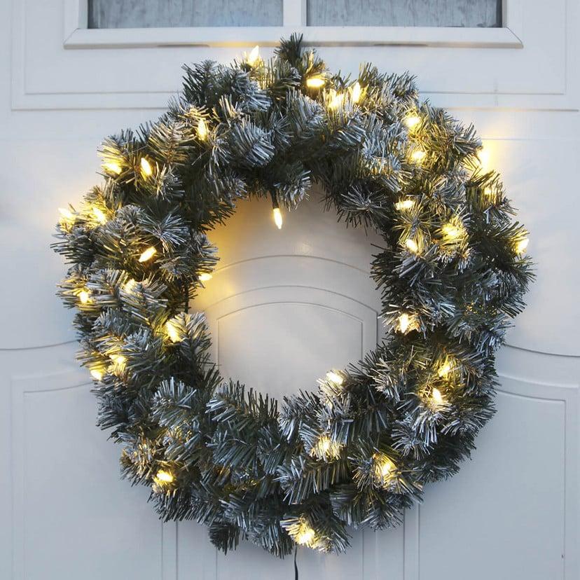 lampenwelt Kranz Edmonton mit 30 LEDs 50 cm Neueste Stile