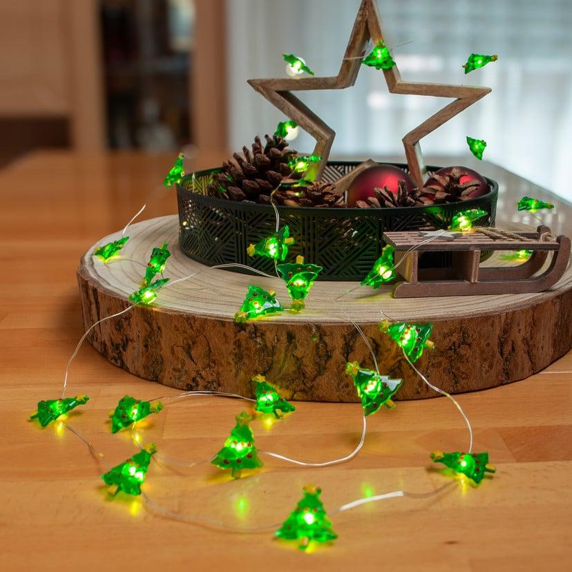 lampenwelt Lindby LED-Lichterkette Motje Weihnachtsbäume 320 cm IP20 Clearance-Verkauf